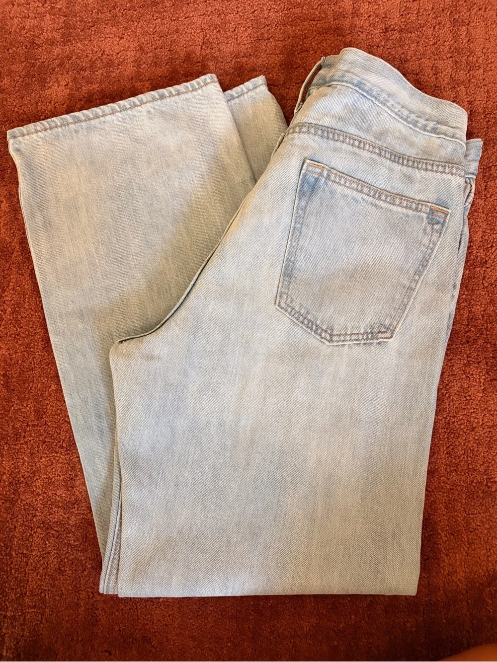 Old Navy Light Blue Men’s Relaxed Baggy Jeans